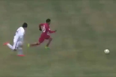 Bàn thắng của Akram Afif vào lưới U23 Hàn Quốc