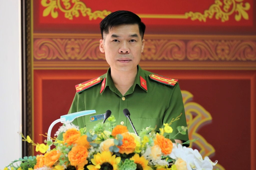 Đại tá Cao Minh Huyền làm Giám đốc Công an tỉnh Lào Cai - 1 Đại tá Cao Minh Huyền làm Giám đốc Công an tỉnh Lào Cai - 1