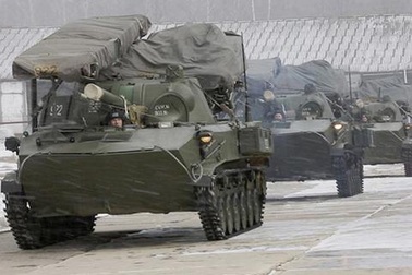 Lính dù Nga báo động chiến đấu