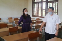 Khử trùng điểm thi tốt nghiệp THPT, thực hiện tốt việc giãn cách thí sinh