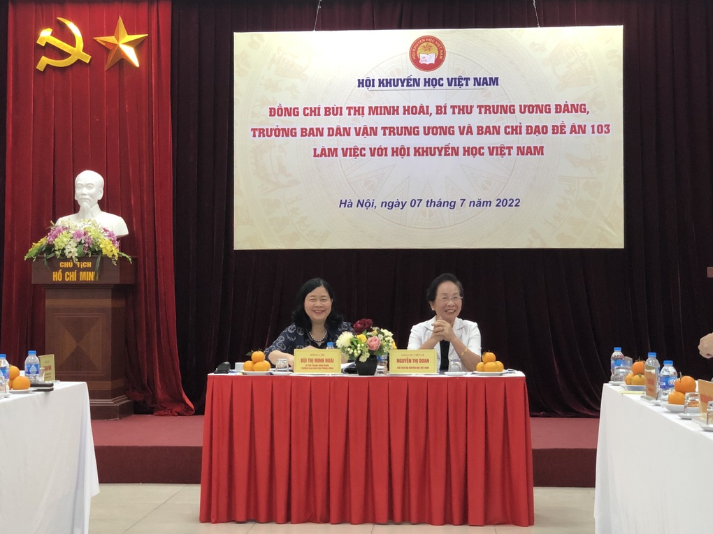 Hội Khuyến học kiến nghị nhiều biện pháp phát triển tổ chức, hoạt động Hội - 3 Hội Khuyến học kiến nghị nhiều biện pháp phát triển tổ chức, hoạt động Hội - 3