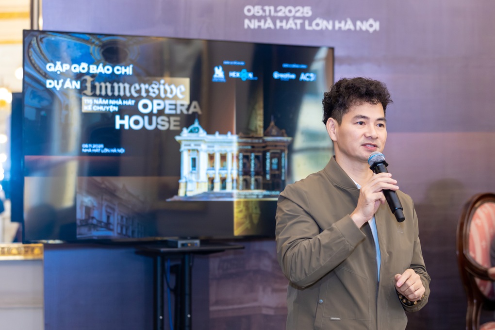 Nhà hát Lớn được đánh thức bằng ánh sáng, ký ức và công nghệ - 2 Nhà hát Lớn được đánh thức bằng ánh sáng, ký ức và công nghệ - 2