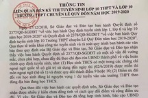 Sở GD-ĐT Đà Nẵng lý giải nguyên nhân thay đổi quy định tuyển sinh lớp 10