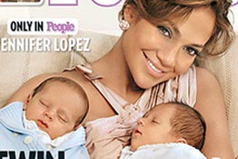 Ngắm hai bé cưng của Jennifer Lopez