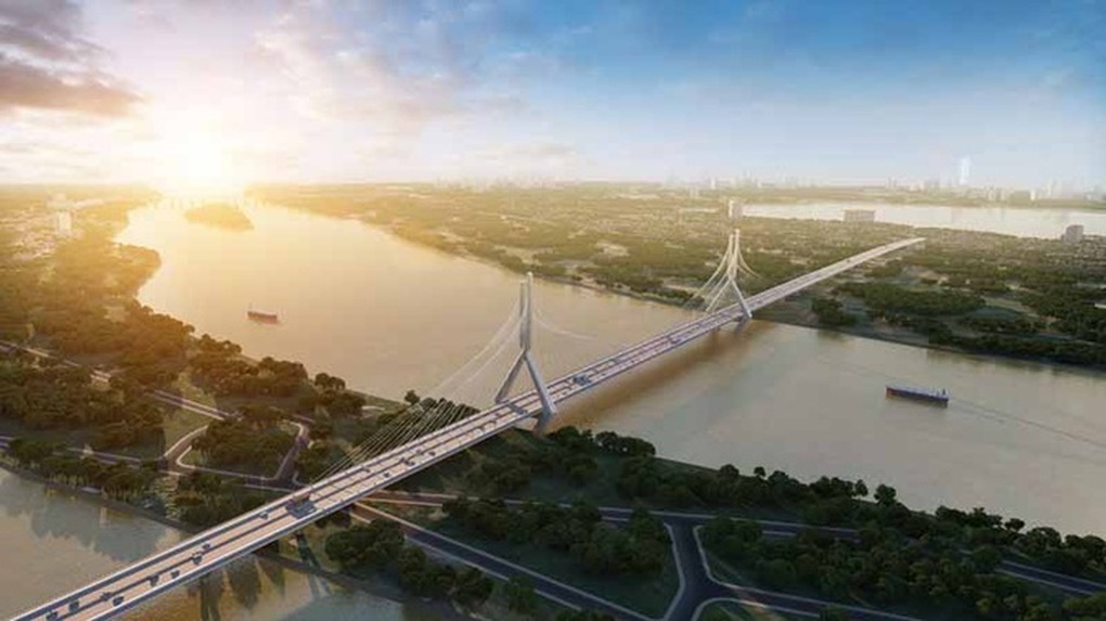 Hà Nội khởi công cầu Tứ Liên gần 20.000 tỷ đồng - 2 Hà Nội khởi công cầu Tứ Liên gần 20.000 tỷ đồng - 2