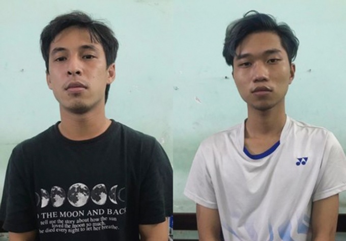 Hai đối tượng dùng dao đe dọa, cướp tài sản chị N. bị bắt.