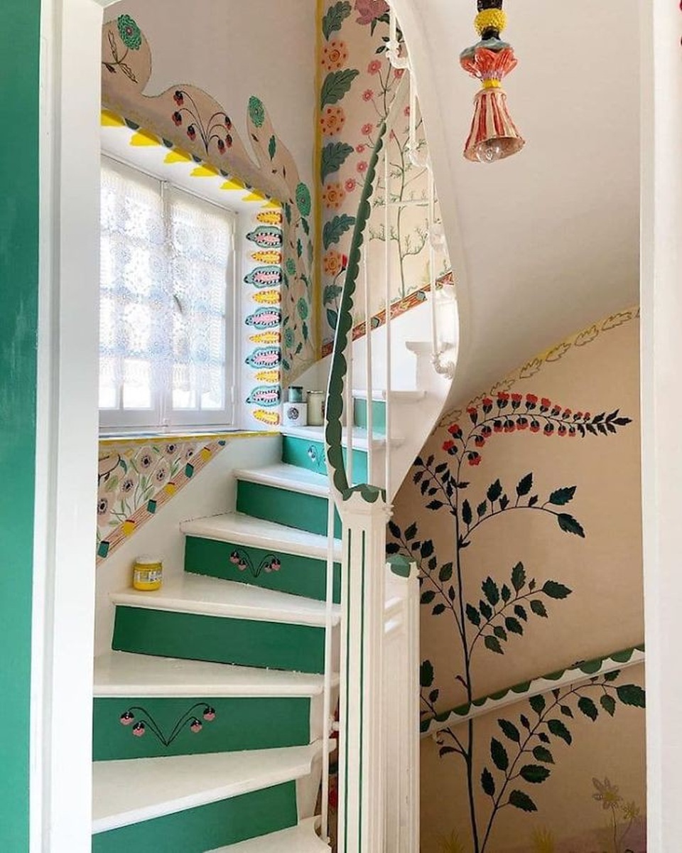 Buồn chán vì nghỉ làm tránh dịch, nữ họa sỹ trang trí nhà đẹp như cổ tích - 2 Buồn chán vì nghỉ làm tránh dịch, nữ họa sỹ trang trí nhà đẹp như cổ tích - 2
