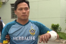 Tạm giữ hình sự chủ xe cứu hộ chém tài xế liên quan BOT Cai Lậy