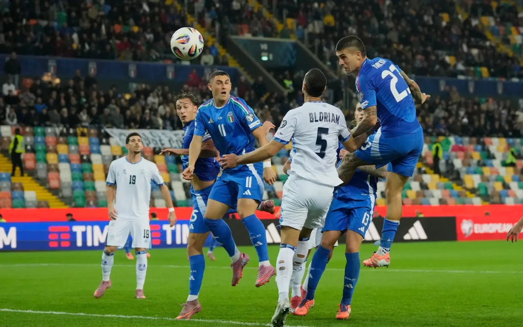 Thua đậm Italy, đội tuyển Israel chấm dứt hy vọng dự World Cup 2026 - 2 Thua đậm Italy, đội tuyển Israel chấm dứt hy vọng dự World Cup 2026 - 2