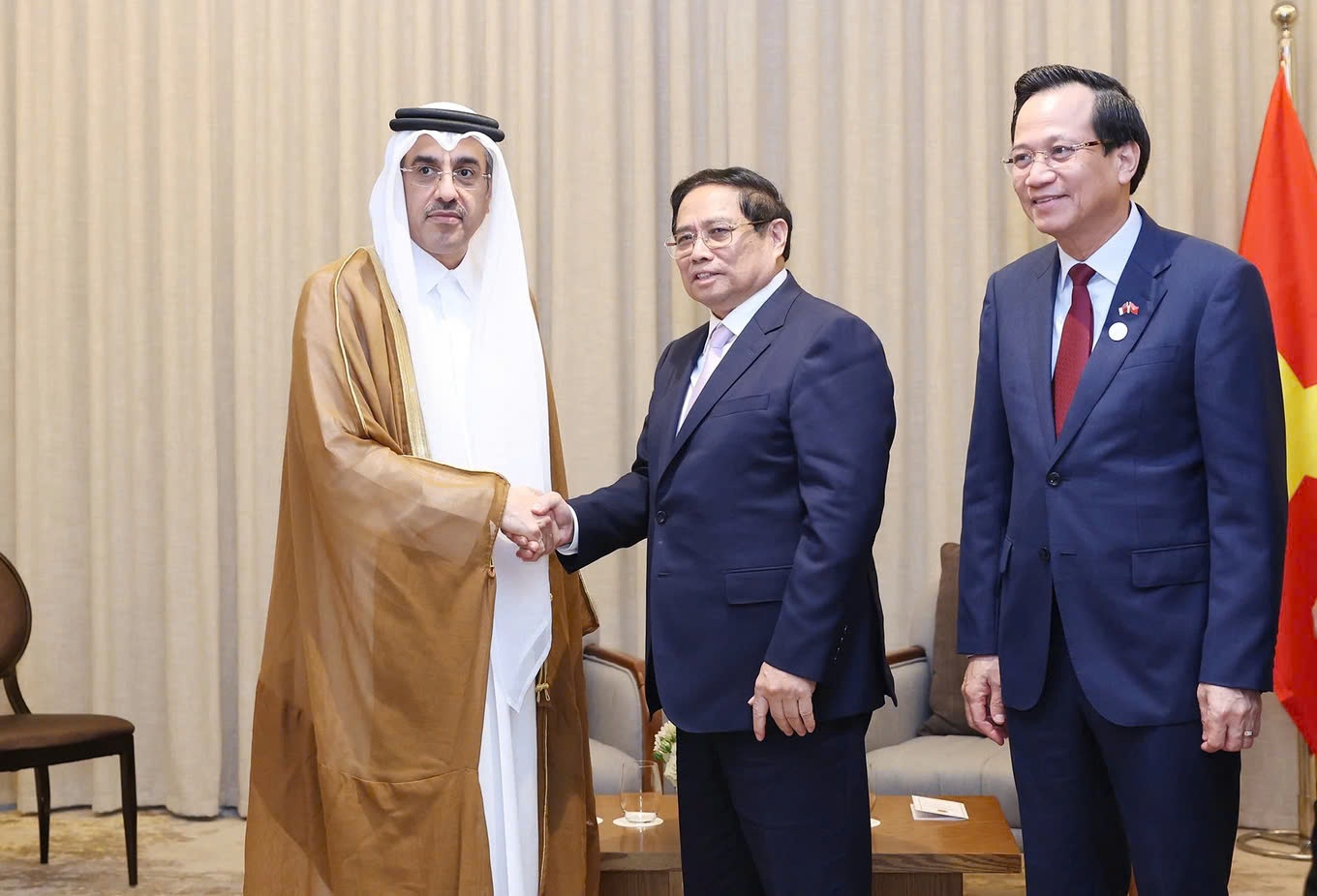 Tin tưởng vào tương lai đầy hứa hẹn mối quan hệ Việt Nam - Qatar - 3 Tin tưởng vào tương lai đầy hứa hẹn mối quan hệ Việt Nam - Qatar - 3