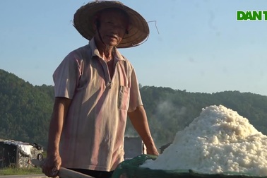 Trời càng nắng nóng, người dân càng hăng say lao động