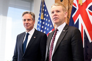 Ngoại trưởng Mỹ: Cánh cửa AUKUS rộng mở với New Zealand