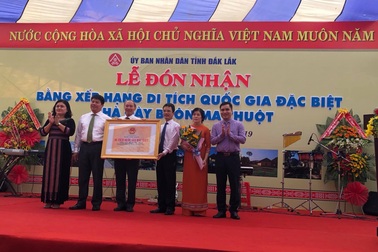 Nhà đày Buôn Ma Thuột nhận Bằng xếp hạng Di tích quốc gia đặc biệt