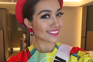 Á hậu Lệ Hằng rưng rưng nhớ Tết Việt trên đất Philippines