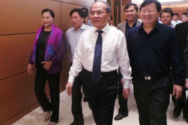 Lãnh đạo Quốc hội hân hoan mừng “nhà mới” 