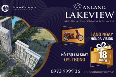 Chính sách bán hàng của Anland Lakeview hút khách mua nhà