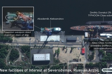 Ảnh vệ tinh hé lộ cách Nga triển khai ngư lôi hạt nhân "ngày tận thế"