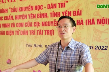 Khánh thành cầu Khuyến học và Dân trí giúp hơn 200 học sinh vượt lũ