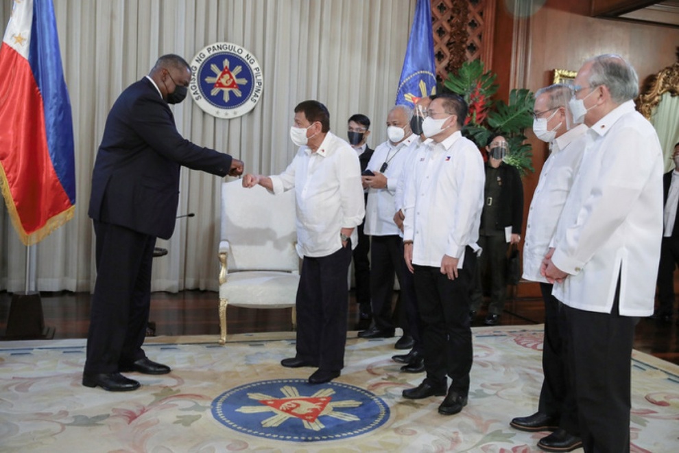 Quan hệ Mỹ - Philippines nồng ấm trở lại - 1 Quan hệ Mỹ - Philippines nồng ấm trở lại - 1