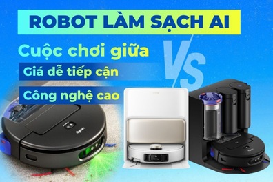 Robot làm sạch AI: Nên chọn giá dễ tiếp cận hay công nghệ cao?