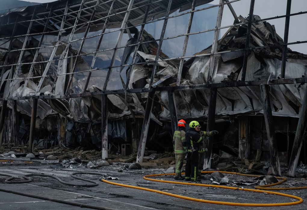 Nga không kích rung chuyển Kiev sau tín hiệu đàm phán hòa bình - 2 Nga không kích rung chuyển Kiev sau tín hiệu đàm phán hòa bình - 2
