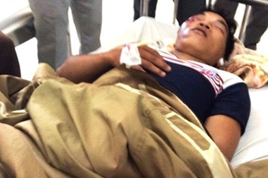 Gặp tai nạn khi truy đuổi đối tượng nghi vấn, một “hiệp sĩ” nguy kịch