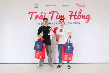 Chương trình hiến máu do Insidemen phát động thu hút nhiều người tham gia