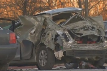 Xe Honda Civic phát nổ vì chở máy hàn