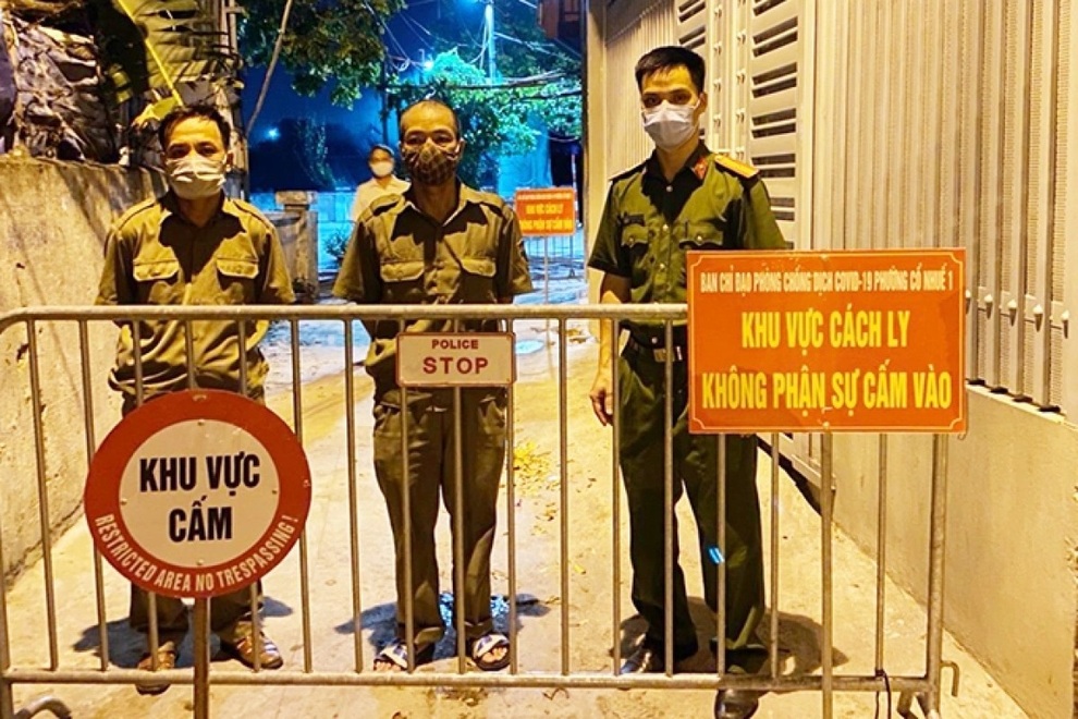 Hà Nội phong tỏa 3 tòa nhà tại quận Bắc Từ Liêm - 1 Hà Nội phong tỏa 3 tòa nhà tại quận Bắc Từ Liêm - 1