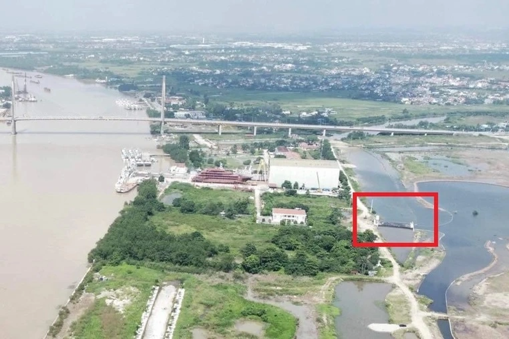 Hải Phòng bị tuýt còi vì vi phạm xây dựng đê, cống tại khu đô thị - 1 Hải Phòng bị tuýt còi vì vi phạm xây dựng đê, cống tại khu đô thị - 1