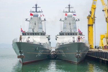Ba tàu Hải quân Nga thăm thành phố Đà Nẵng