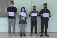 Bắt 4 người Trung Quốc nhập cảnh trái phép vào Việt Nam