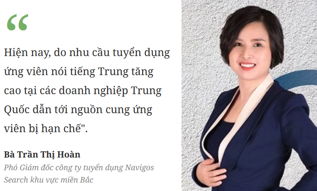 Tiếng Trung trở thành 