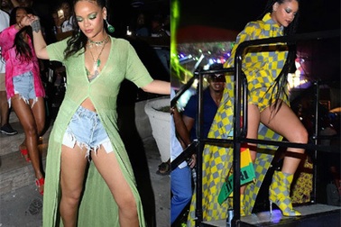 Rihanna gợi cảm với trang phục mát mẻ