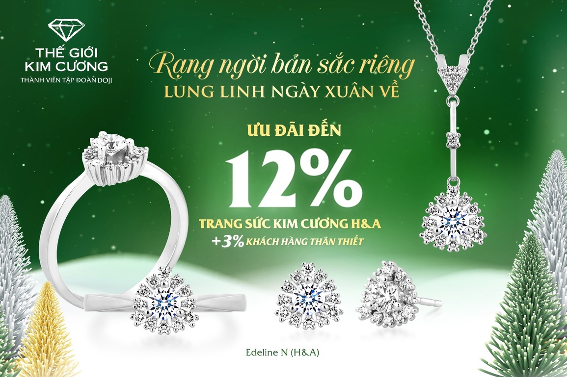 Thế Giới Kim Cương ưu đãi khủng dịp Noel và chào năm mới 2022 - 4 Thế Giới Kim Cương ưu đãi khủng dịp Noel và chào năm mới 2022 - 4