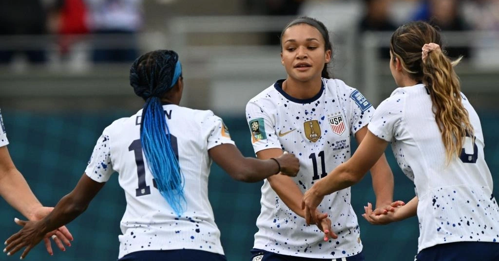 Đội tuyển nữ Mỹ lo sợ bị loại ngay từ vòng bảng World Cup 2023 - 1 Đội tuyển nữ Mỹ lo sợ bị loại ngay từ vòng bảng World Cup 2023 - 1