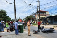 Dựng lại hiện trường vụ va chạm giao thông, thanh niên đánh nữ sinh dã man