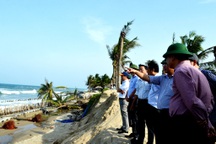 Đề xuất bơm cát để “cứu” bờ biển Cửa Đại