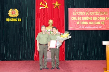 Thiếu tướng Lương Tam Quang giữ chức Chánh Văn phòng Bộ Công an