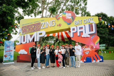Prudential khởi động mùa hè cho hàng trăm nhân viên với Prudential Family Day