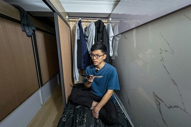 Cận cảnh bên trong hộp ngủ chỉ rộng 1,5-2m2 ở Hà Nội