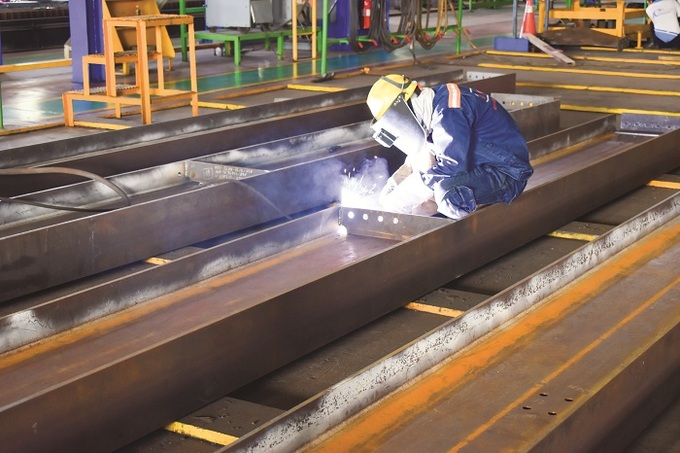 Sản phẩm kết cấu do Doosan Vina cung ứng cho dự án nhà máy phân bón BFI, Brunei. 