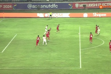 Indonesia đánh bại Myanmar trong ngày HLV Shin Tae Yong nhận thẻ vàng