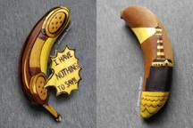 Cô gái nổi tiếng chỉ sau một đêm nhờ biệt tài… điêu khắc chuối