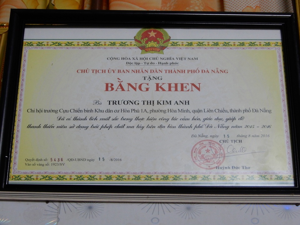 Tấm lòng thơm thảo của nữ cựu chiến binh - 3 Tấm lòng thơm thảo của nữ cựu chiến binh - 3