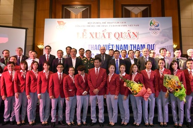 Thể thao Việt Nam lên đường chinh phục Olympic Rio 2016