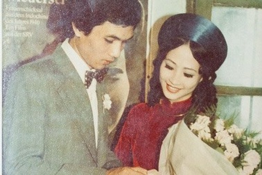 Ảnh cưới hiếm hoi ít người biết của sao Việt