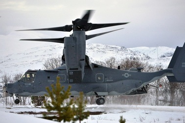 Máy bay quân sự Mỹ rơi khi tham gia tập trận của NATO