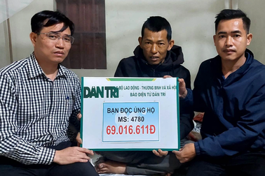 Hơn 270 triệu đồng đến với người đàn ông bị ung thư giai đoạn cuối