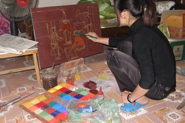 “Sống với sinh viên Mỹ thuật là phải vậy”